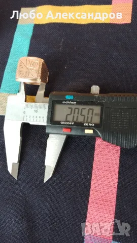 Масивен златен мъжки пръстен., снимка 6 - Пръстени - 48750851