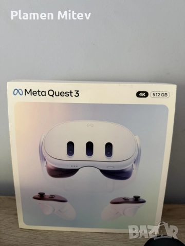 VR очила Meta quest 3 с 512GB с гаранция, снимка 4 - Друга електроника - 55885606
