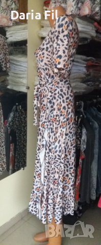 Дълга рокля тип "прегърни ме", снимка 5 - Рокли - 41877071