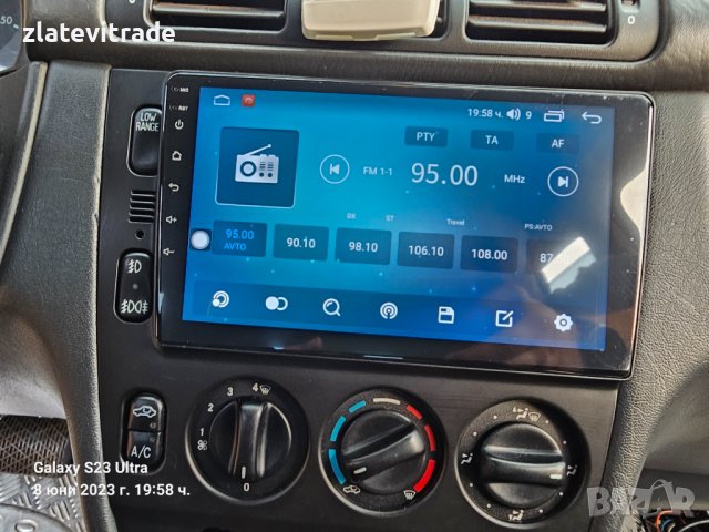 MERCEDES BENZ M-CLASS W163 ML 1997-2004 - 9" АНДРОИД НАВИГАЦИЯ / ТИП "B"/9577, снимка 2 - Навигация за кола - 41304816