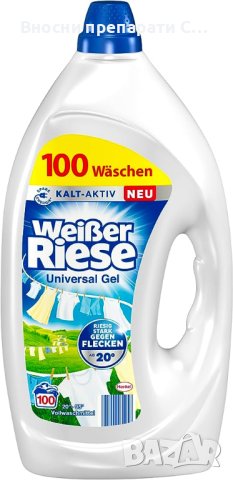 Weiber Riese 100 пранета 4.5 л. Цветен гел за пране