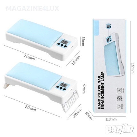 LED Лампа за нокти 72W Бързо съхнеща лампата за нокти, снимка 3 - Педикюр и маникюр - 52722631