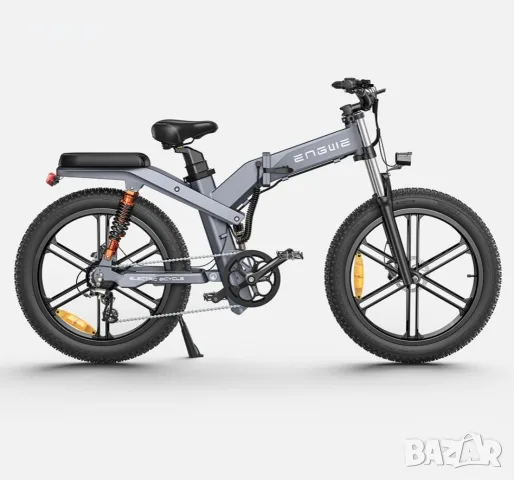 Нов!! Електрически велосипед Engwe X26 Double 1200W 48V/29.2Ah 50 км. ч. 