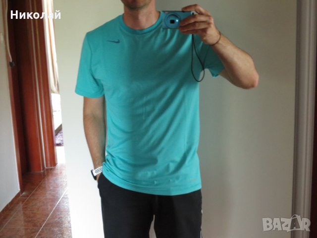 NIKE DRI-FIT TOUCH тениска, снимка 5 - Тениски - 33788364
