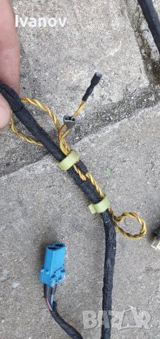 инсталация за врата бмв е34 окабеляване предна лява шофьорска врата бмв е 34 Bmw e34 door wiring , снимка 4 - Части - 41882741