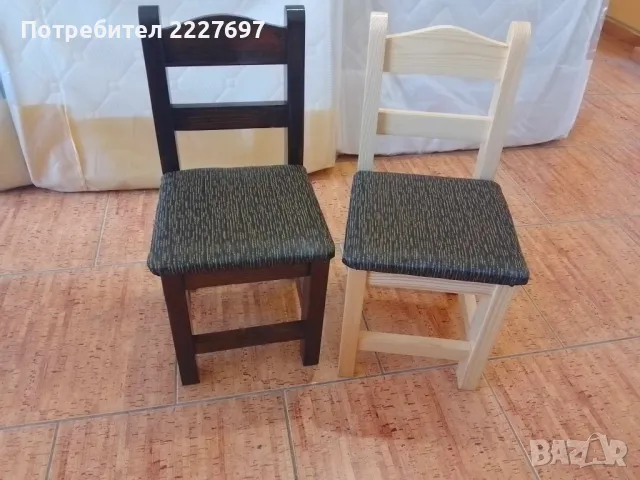 Детски столчета от масив, снимка 3 - Столове - 49616707