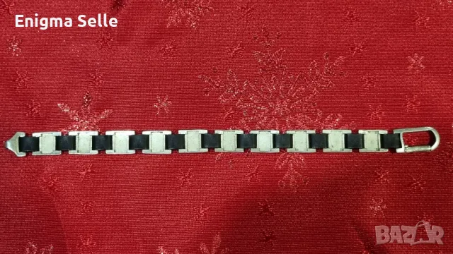 Сребърна гривна 925 проба , снимка 3 - Гривни - 49911760