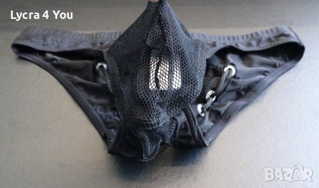 SvenJoiment underwear L луксозен мъжки слип с прозираща мрежа, снимка 5 - Бельо - 41984117