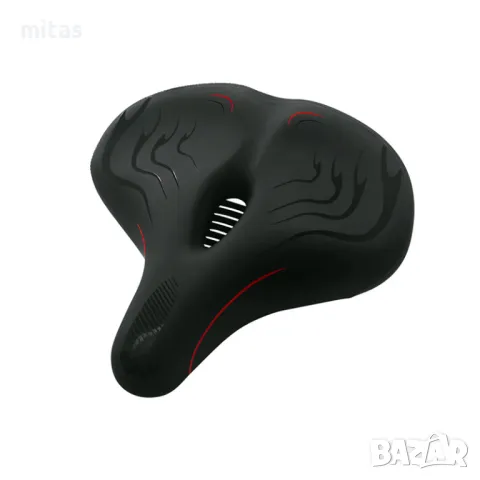 Голяма седалка за Ел. велосипеди и триколки, Мемори пяна, 33х33см.