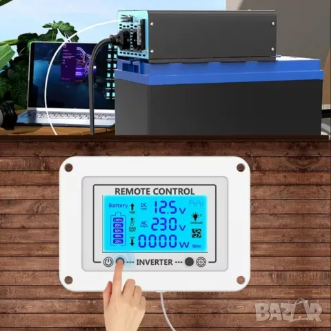 инвентор 12V -220V пълна синусуида 3500W , снимка 2 - Друга електроника - 55736384