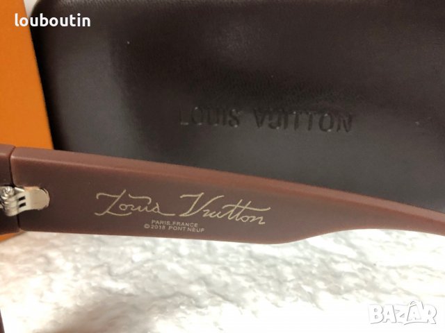Louis Vuitton 2023 висок клас дамски слънчеви очила маска мъжки унисекс, снимка 10 - Слънчеви и диоптрични очила - 38999265