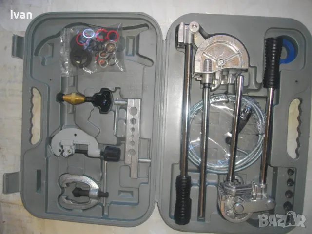 НОВ Ремонтен комплект ръчни инструменти РЕМОНТ ТРЪБНИ ИНСТАЛАЦИИ И ВОДОПРЕНОСНА МРЕЖА ВОДОПРОВОДНА, снимка 2 - Други инструменти - 47507107