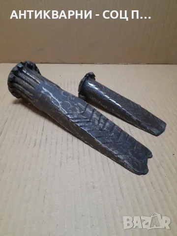 Комплект Соц Стари Ръчно Ковани Клин Клинове Номер 3., снимка 2 - Антикварни и старинни предмети - 48348698