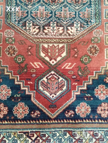 Ръчно тъкана вълнена пътека.Иранска.Антика за ценители., снимка 3 - Пътеки - 51034125