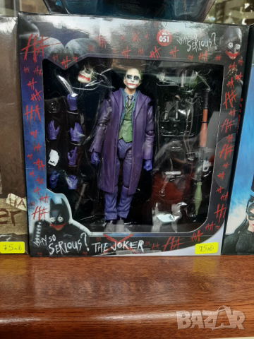 Екшън фигури на Joker Cat woman и Predator, нови с кутия, снимка 11 - Колекции - 36238844