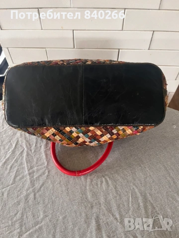 Чанта естествена кожа + подарък още една чанта , снимка 4 - Чанти - 53273144