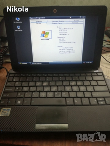 Продавам/Бартер Лаптоп ASUS Eee PC 1001px, 400GB Хард Диск, 2GB Памет, Камера и WI-FI !