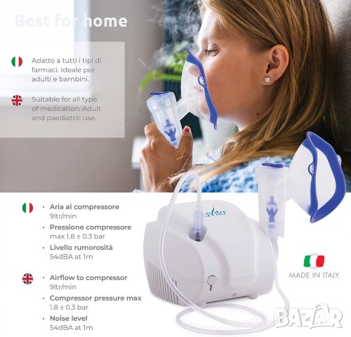 Nuvita 5020A инхалатор 2 в 1, снимка 3 - Медицинска апаратура - 40172167