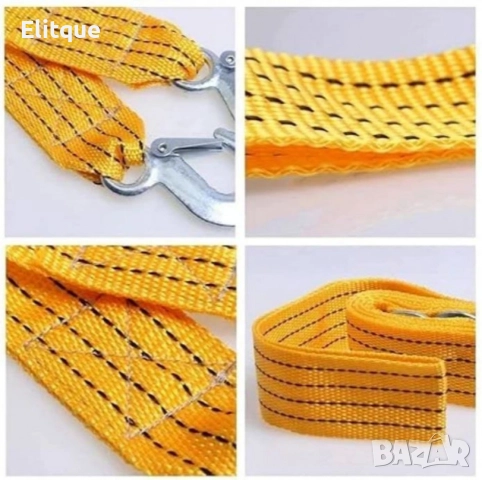 Въже колан за теглене, 5,8 или 10 тона, дължина 4м, снимка 4 - Други стоки за дома - 52606963