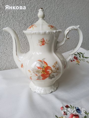 Старинен чайник Johann Seltmann  ,крайна цена 