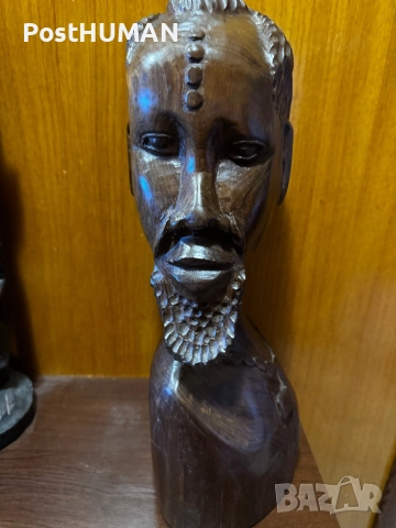 Африкански бюст -Глави - Африка, снимка 3 - Колекции - 52421300