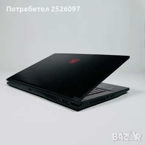 MSI Thin GF63/144Hz 15,6”/i7-12650H 24MB/RTX 4060 8GB/16GB/512GB, снимка 9 - Лаптопи за игри - 55902753