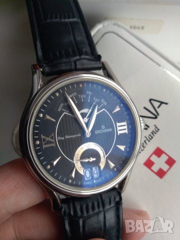 GROVANA 1715 - 1537 Retrograde, снимка 2 - Мъжки - 41984211