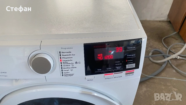 Пералня със сушилня AEG, снимка 4 - Перални - 53830006