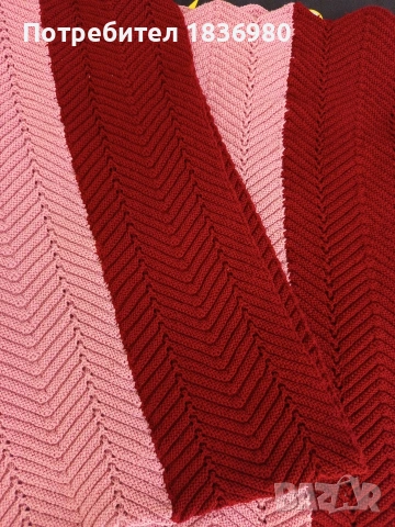 Плетено одеяло , снимка 2 - Олекотени завивки и одеяла - 53768989