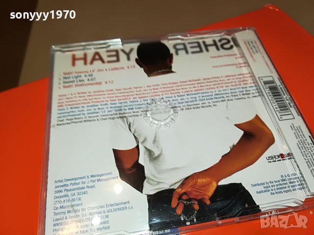 USHER YEAH CD BMG ARISTA-ВНОС GERMANY 0604230837, снимка 8 - CD дискове - 40273392