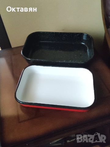 Емайлирана тава, снимка 3 - Други - 52864591