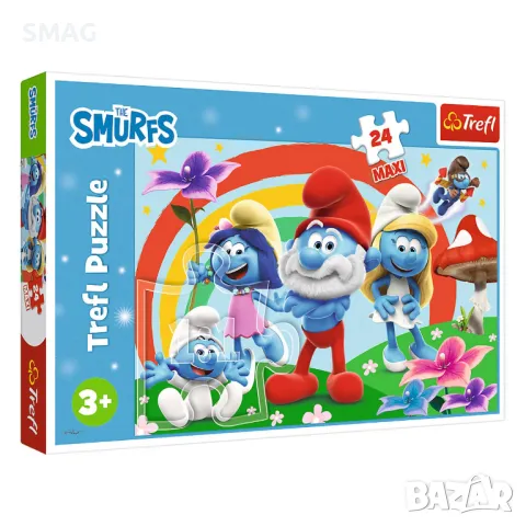 Пъзел Смърфове (24 части) S_1247833