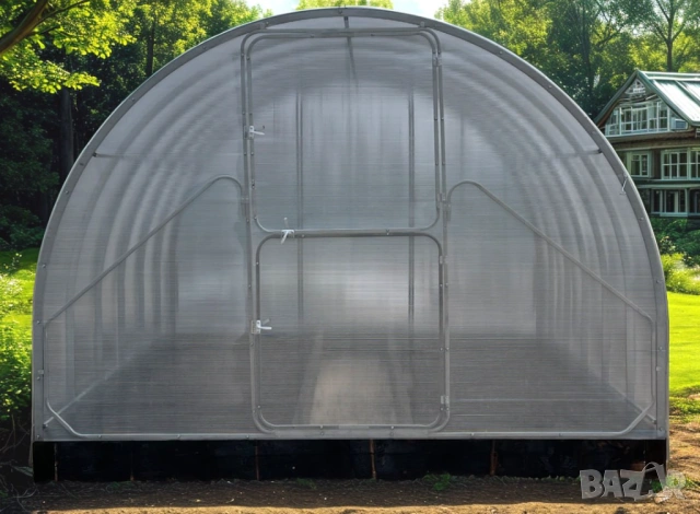 Оранжерии с поликарбонат 3х4,3х6,3х8 3х10 — профил 40×20 • без заварки • доставка, снимка 3 - Оранжерии - 53613842