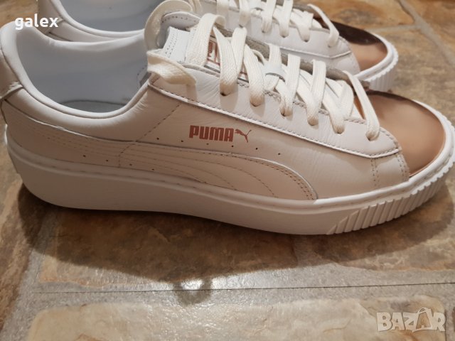 Puma естествена кожа, снимка 3 - Маратонки - 30381241