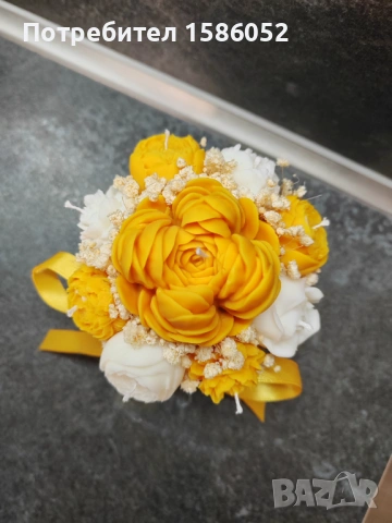 Букет от соеви свещи, снимка 13 - Други - 53156064