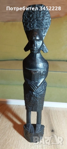 Дърворезба статуетка Африка за ценители 36см 