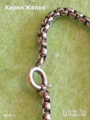 Сребърна верижка скъсана за ремонт 40250, снимка 5 - Колиета, медальони, синджири - 52926417