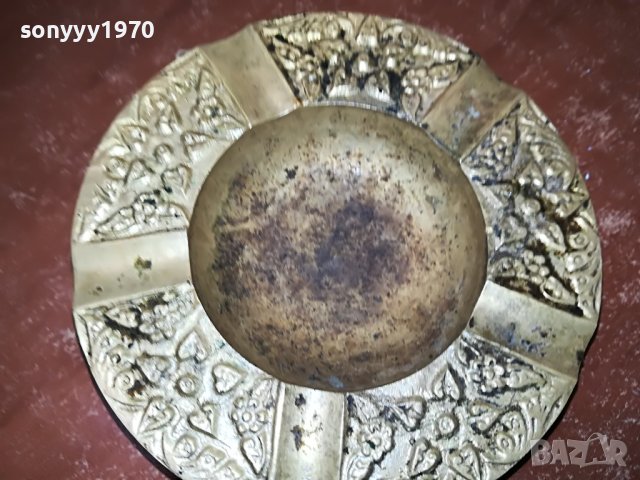 пепелник мед/месинг внос франция 11см 0803231624