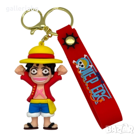 Ключодържател One Piece Luffy — фигурка + лента
