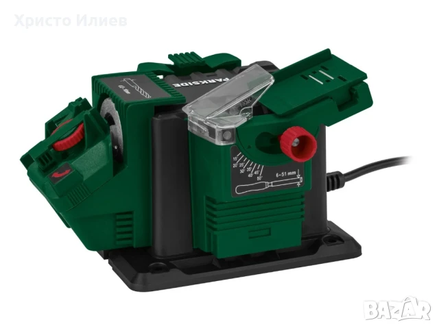 Станция за заточване с диамантен диск Парксайд /Parkside, снимка 8 - Диамантени и режещи инструменти - 50679802