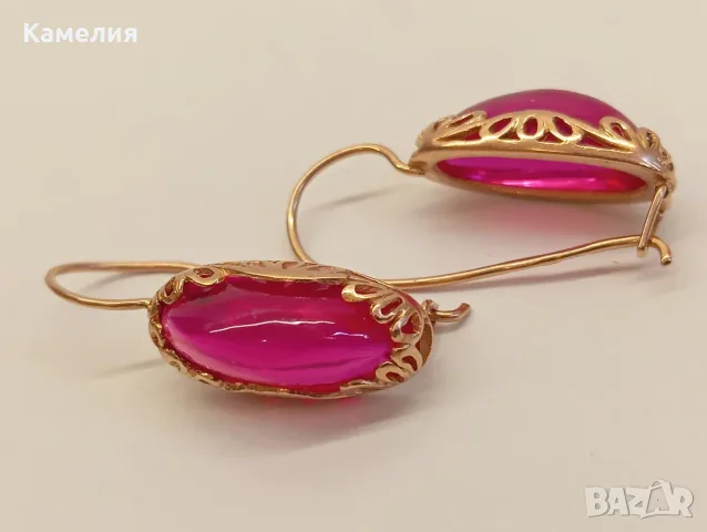 Руско злато. Обеци. , снимка 9 - Обеци - 55960907