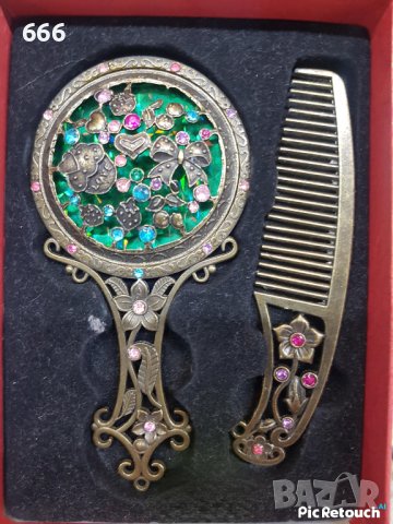 Гребен с огледалце, снимка 3 - Други - 42185378