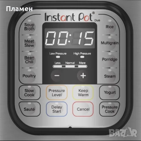 МУЛТИКУКЪР INSTANT POT DUO 8L – 1200W – 13 ПРОГРАМИ – ИНОКС

ЧИСТО НОВ, НЕИЗПОЛЗВАН!, снимка 2 - Мултикукъри - 55885658