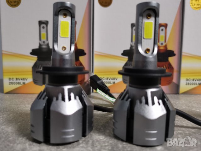 Автомобилни LED крушки Н7 и Н4, снимка 6 - Аксесоари и консумативи - 34113235