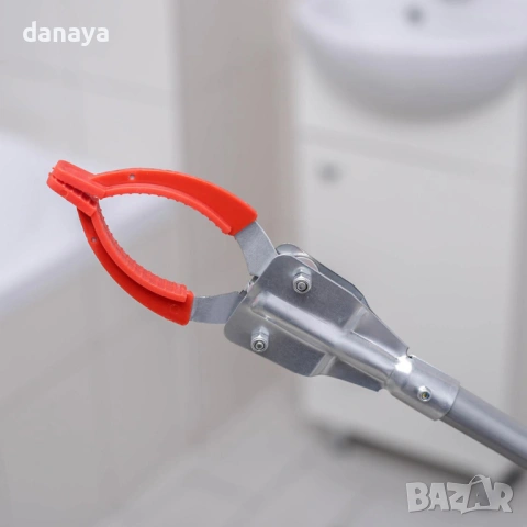 2272 Метална щипка за отпадъци хващач помощна щипка за боклук, снимка 7 - Мопове, кофи, четки и метли - 53456706