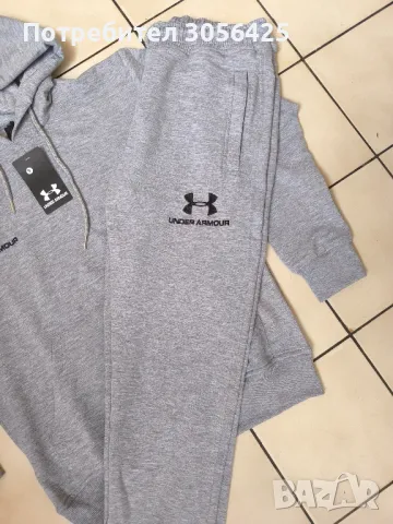 Сив  спортен екип от памук , снимка 6 - Спортни дрехи, екипи - 38266759