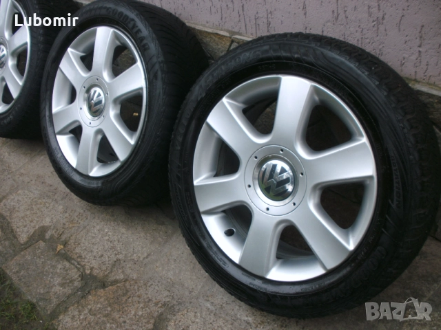 16 цола 5 х 112 мм 4 бр лети джанти - оригинални Volkswagen !, снимка 4 - Гуми и джанти - 52893413