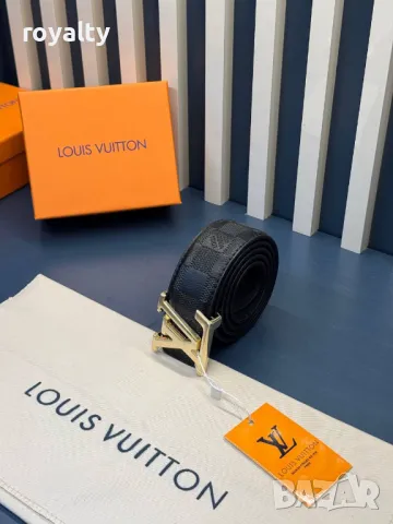 Louis Vuitton Колани - Естествена Кожа, снимка 3 - Колани - 49549632