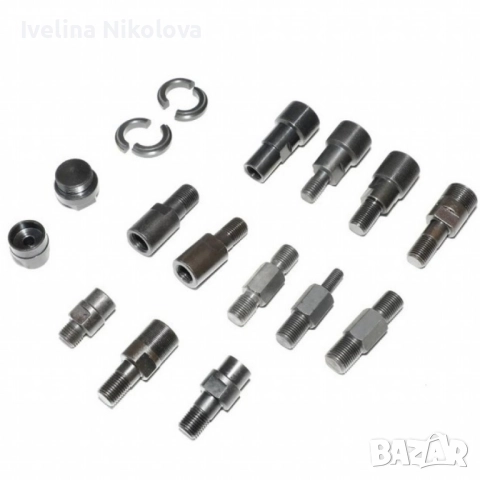 Комплект обратен чук за вадене на дюзи 40 части, снимка 16 - Куфари с инструменти - 52492534