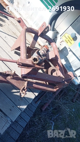 Оригенална русенска палцова косачка за Трактор ХТЗ т012 или АМЖК-8 (теглич за ремарке), снимка 2 - Селскостопанска техника - 41525419